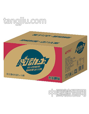 炫动力维生素果味饮料水蜜桃味600mlx15瓶