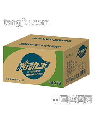炫动力维生素果味饮料青柠味600mlx15瓶