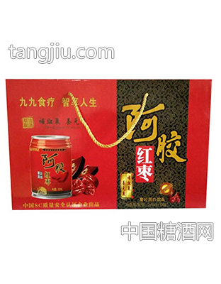阿胶红枣复合蛋白饮品