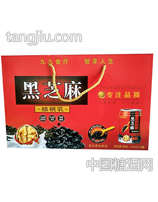 黑芝麻核桃乳240mlx10罐