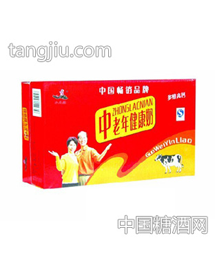 中老年健康奶红箱装