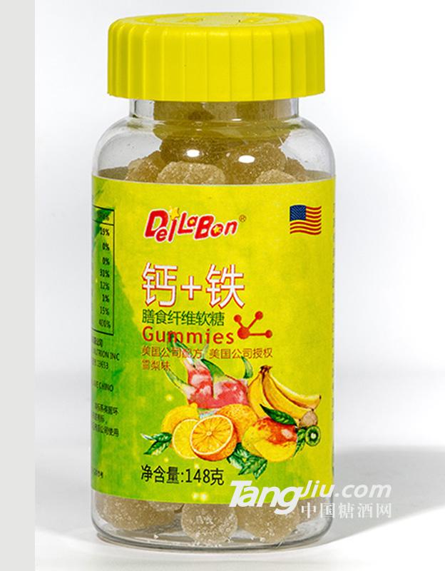 钙+铁膳食纤维软糖 148g