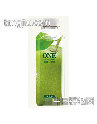 ONE果汁饮料柠檬蜜柚味420ml