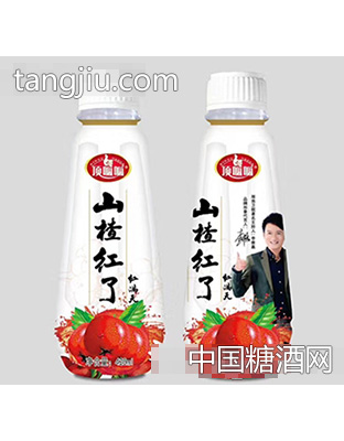 顶呱呱山楂红了山楂汁420ml