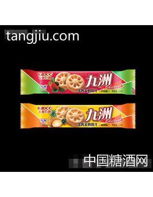 九洲126g果酱夹心饼干