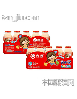 吉远吉小君乳酸菌饮品108mlx5瓶