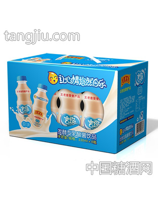 330mlx8瓶吉悠发酵型乳酸菌饮品（原味）礼盒