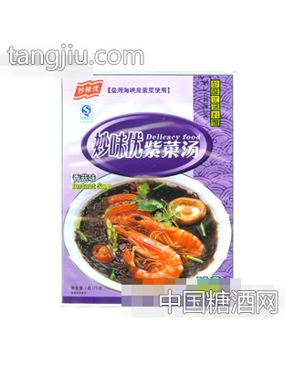 75g妙味优香菇紫菜汤