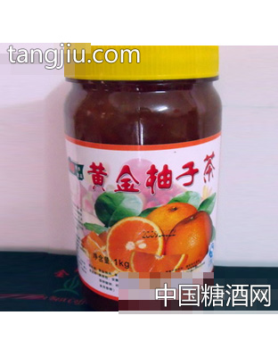 金杰黄金柚子茶
