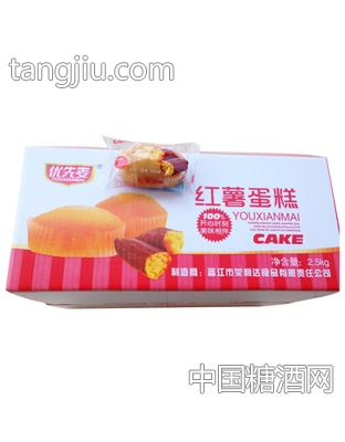 优先麦红薯蛋糕