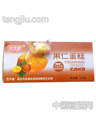 优先麦果仁蛋糕