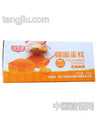 优先麦蜂蜜蛋糕