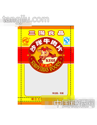 可其沙嗲牛肉片散装