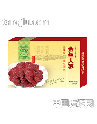 家家缘金丝大枣400g
