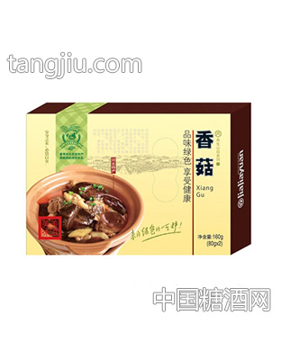 家家缘香菇160g箱装