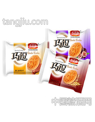奇麦郎巧逗曲奇饼干（原味杏仁蔓越莓）