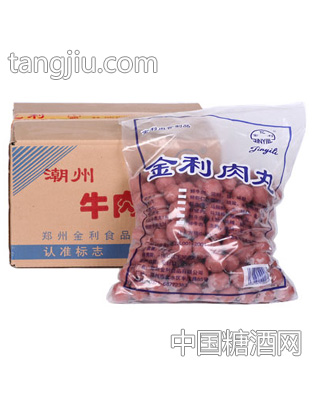 散装开花潮州牛肉丸