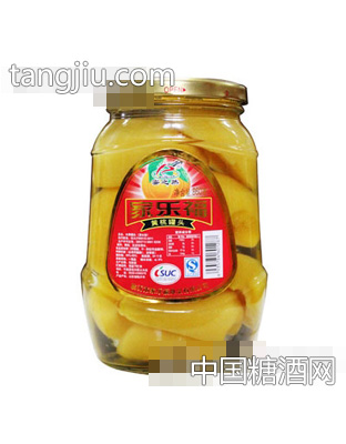 家乐福黄桃罐头
