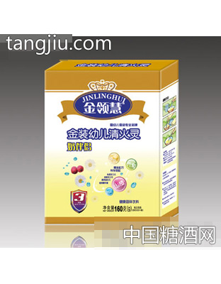 （3阶段）金装幼儿清火灵奶伴侣160g