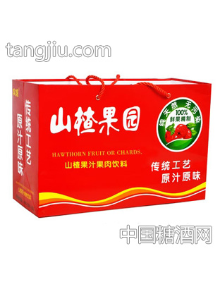 欢虎山楂果园山楂果汁果肉饮料(手提袋)