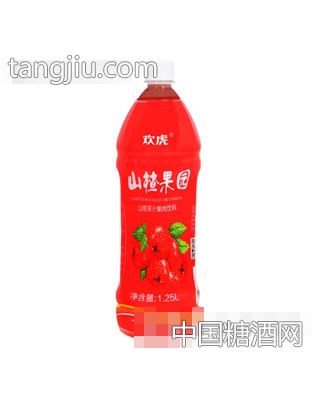 欢虎山楂果园山楂果汁果肉饮料1.25L
