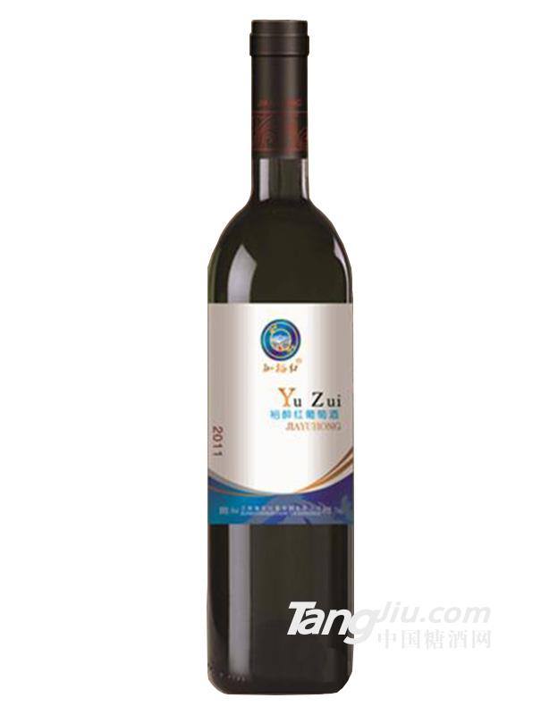 珈裕红裕醉红葡萄酒750ml