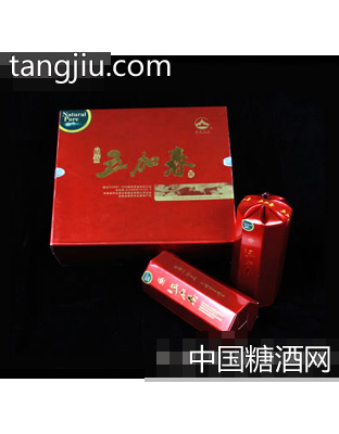 五加春茶红盒
