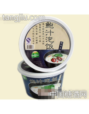 桂丹鲍汁泡饭