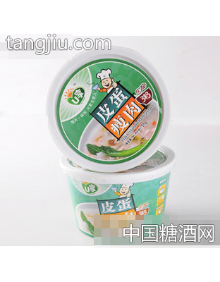 U享皮蛋瘦肉粥