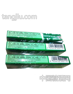 星佳乐星五片糖薄荷味口香糖