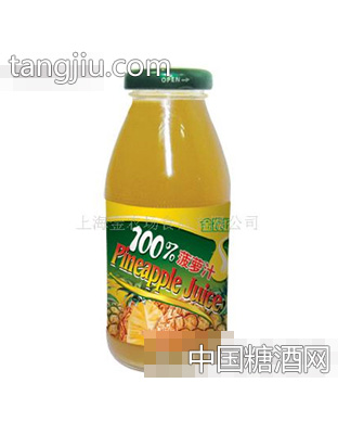 金农场99%菠萝汁250ml