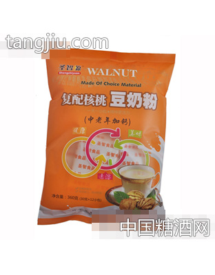 360g复配核桃豆奶粉（中老年加钙）