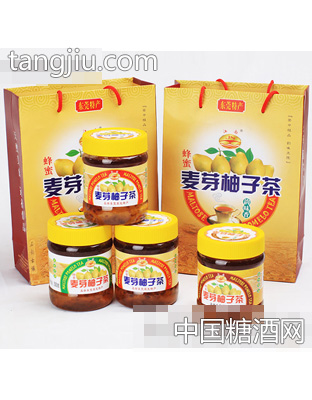 麦芽柚子茶