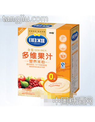 明稚多维果汁营养米粉