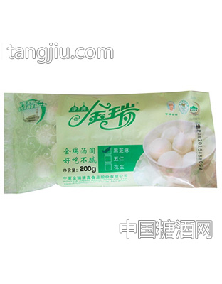 金瑞汤圆黑芝麻200g