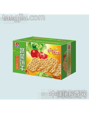 盒片1.08kg无添加蔗糖蔬菜饼干
