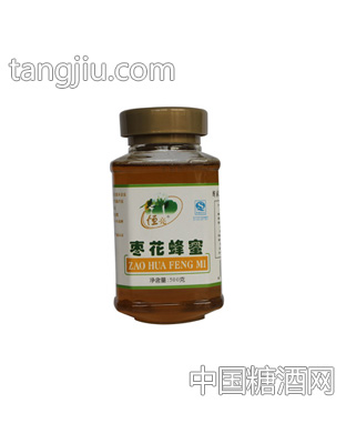 恒亮枣花蜂蜜500克