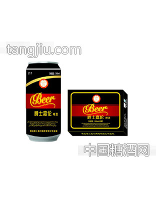爵士嘉伦黑罐500ml