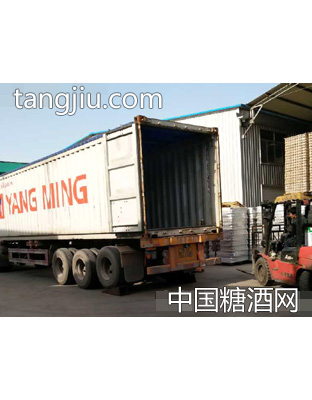 爵士嘉伦啤酒发货货车