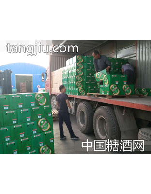 爵士嘉伦啤酒发货场景·装车