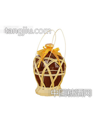 九圣五斤竹篓坛子散酒2500ml