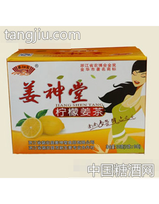 姜神堂柠檬姜茶12gx10包