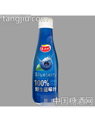 苏润田野生蓝莓汁500ml