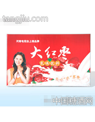 佳沃大红枣乳味饮料礼盒