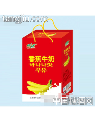 佳沃香蕉牛奶手提礼箱（红）