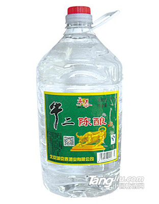 京泰牛二陈酿酒4L
