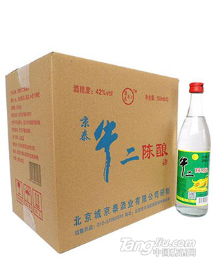 京泰牛二陈酿42°500ml