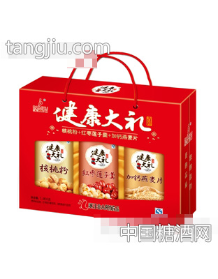宝嘉力健康大礼燕麦片礼盒装