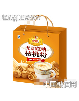 宝嘉力无加蔗糖核桃粉礼盒装