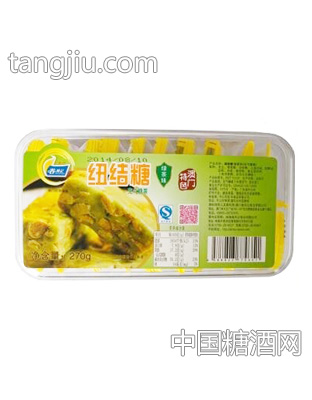 澳门卷风记纽结糖（绿茶味）270g